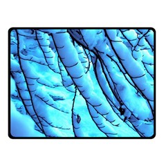 Winter Branch Tree Beech Snow Fleece Blanket (small) by Pakrebo