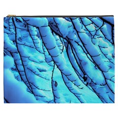 Winter Branch Tree Beech Snow Cosmetic Bag (xxxl) by Pakrebo