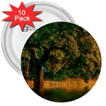 Nature Tree Sunset Giraffe Animal 3  Buttons (10 pack)  Front