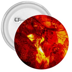 Bernstein Burning Stone Gem 3  Buttons by Pakrebo