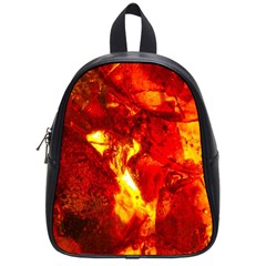 Bernstein Burning Stone Gem School Bag (small) by Pakrebo