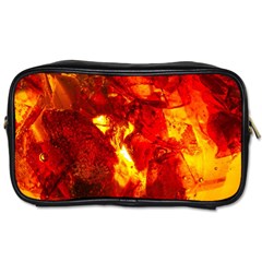 Bernstein Burning Stone Gem Toiletries Bag (two Sides) by Pakrebo