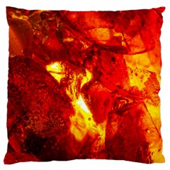 Bernstein Burning Stone Gem Large Cushion Case (one Side) by Pakrebo