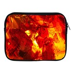 Bernstein Burning Stone Gem Apple iPad 2/3/4 Zipper Cases Front