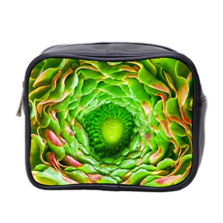 Ranunculus Blossom Bloom Nature Mini Toiletries Bag (Two Sides)