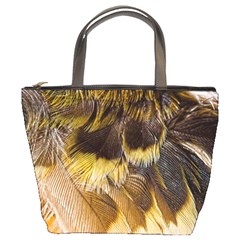 Wing Feather Bird Animal World Bucket Bag by Pakrebo