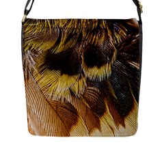 Wing Feather Bird Animal World Flap Closure Messenger Bag (l) by Pakrebo