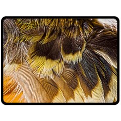 Wing Feather Bird Animal World Double Sided Fleece Blanket (large)  by Pakrebo