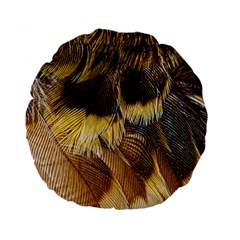 Wing Feather Bird Animal World Standard 15  Premium Flano Round Cushions by Pakrebo