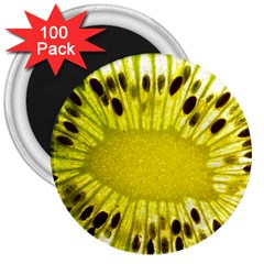 Kiwi Vitamins Eat Fresh Healthy 3  Magnets (100 Pack) by Pakrebo