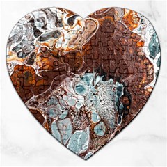 Paint Acrylic Paint Art Colorful Jigsaw Puzzle (heart)