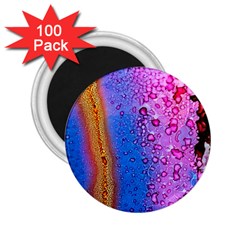 Art Abstract Background Color 2 25  Magnets (100 Pack)  by Pakrebo