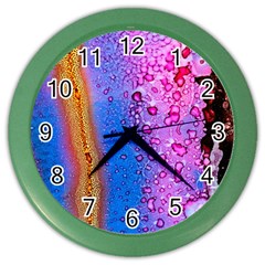 Art Abstract Background Color Color Wall Clock by Pakrebo