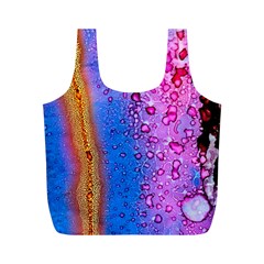 Art Abstract Background Color Full Print Recycle Bag (m) by Pakrebo