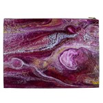 Paint Acrylic Paint Art Colorful Cosmetic Bag (XXL) Back