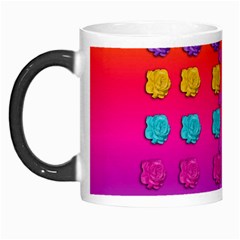 Roses In  Stunning Rainbows Morph Mugs by pepitasart