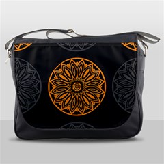 Background Design Pattern Tile Messenger Bag