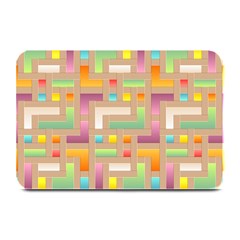 Abstract Background Colorful Plate Mats