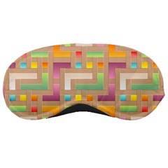 Abstract Background Colorful Sleeping Mask