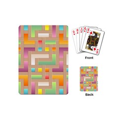 Abstract Background Colorful Playing Cards (mini)