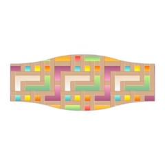 Abstract Background Colorful Stretchable Headband