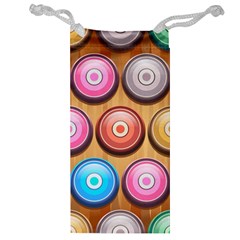 Background Colorful Abstract Brown Jewelry Bag