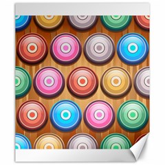 Background Colorful Abstract Brown Canvas 20  X 24 