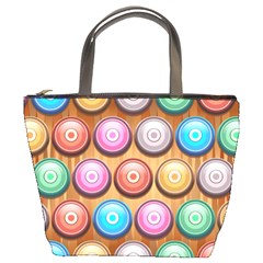 Background Colorful Abstract Brown Bucket Bag