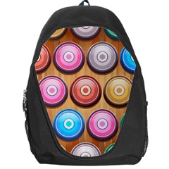 Background Colorful Abstract Brown Backpack Bag