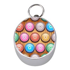 Background Colorful Abstract Brown Mini Silver Compasses