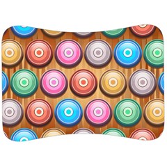 Background Colorful Abstract Brown Velour Seat Head Rest Cushion