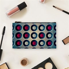 Background Colorful Abstract Cosmetic Bag (small)