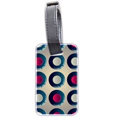 Background Colorful Abstract Luggage Tag (two Sides)