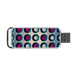 Background Colorful Abstract Portable Usb Flash (two Sides) by HermanTelo