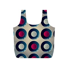 Background Colorful Abstract Full Print Recycle Bag (s)