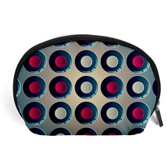 Background Colorful Abstract Accessory Pouch (large)