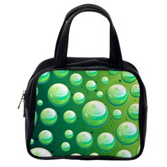 Background Colorful Abstract Circle Classic Handbag (one Side)