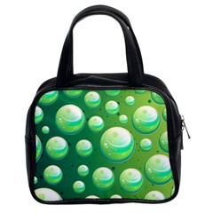 Background Colorful Abstract Circle Classic Handbag (two Sides)