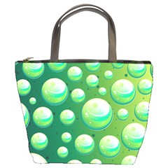 Background Colorful Abstract Circle Bucket Bag