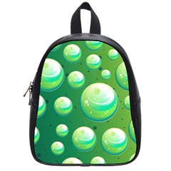 Background Colorful Abstract Circle School Bag (small)