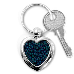 Background Abstract Textile Design Key Chain (heart) by HermanTelo