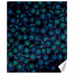 Background Abstract Textile Design Canvas 8  X 10 