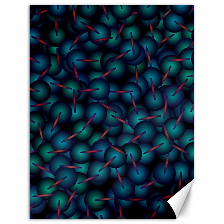 Background Abstract Textile Design Canvas 18  x 24 