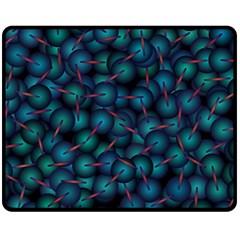 Background Abstract Textile Design Fleece Blanket (medium) 