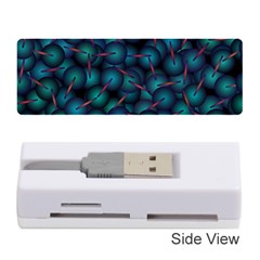 Background Abstract Textile Design Memory Card Reader (stick) by HermanTelo