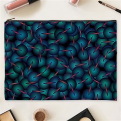 Background Abstract Textile Design Cosmetic Bag (xxxl)