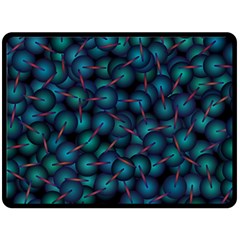 Background Abstract Textile Design Double Sided Fleece Blanket (large) 