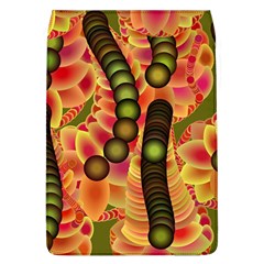 Abstract Background Digital Green Removable Flap Cover (l)