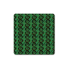 Abstract Pattern Graphic Lines Square Magnet