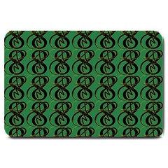 Abstract Pattern Graphic Lines Large Doormat 